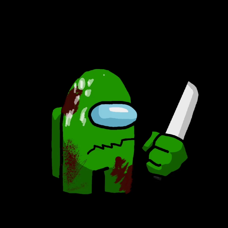 受伤的小绿拿起了刀……(自画)_哔哩哔哩_bilibili