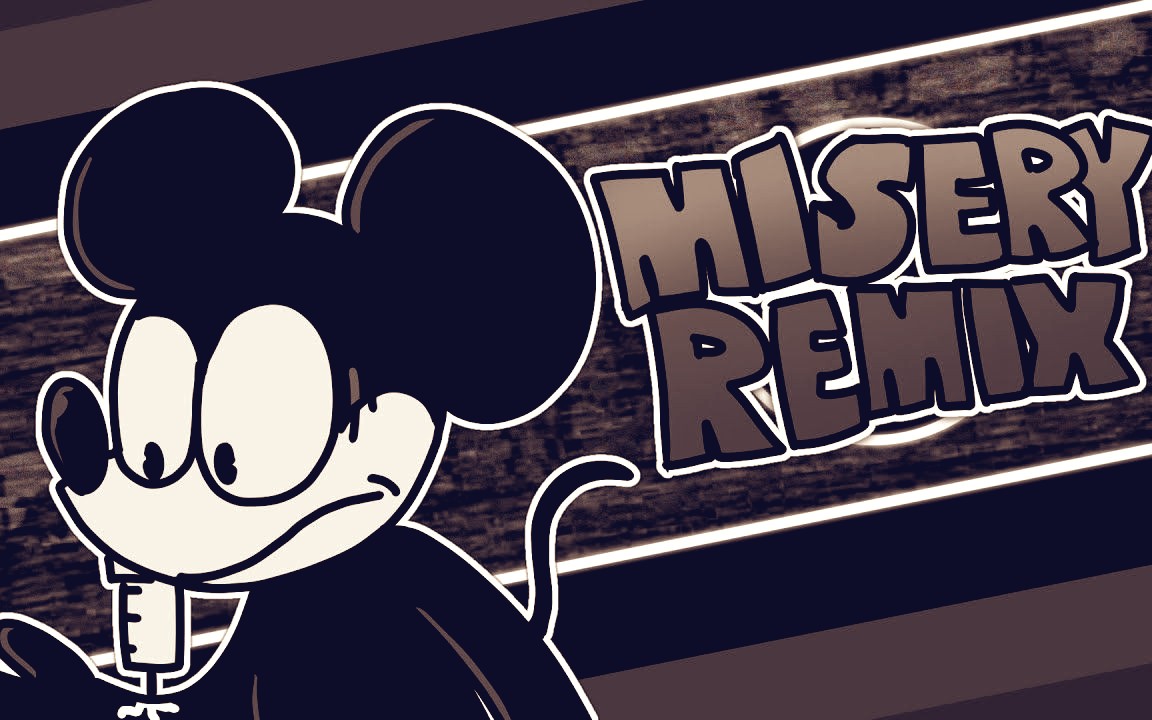 fnf vs mouse - misery (duskdawn remix)