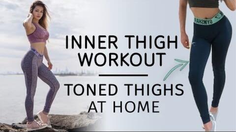 Chloe Ting Inner Thigh Workout 10 Mins Toned Thighs Workout At