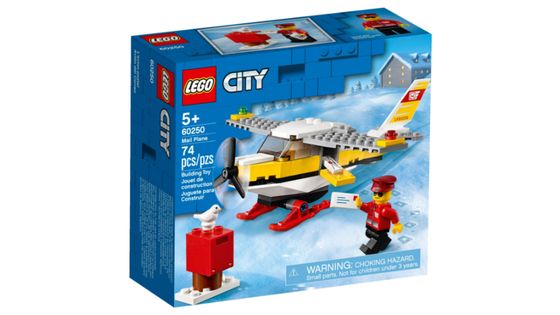 lego 60250 postal aircraft【乐高城市】2020邮政飞机广告_哔哩哔哩