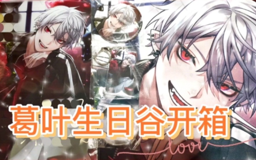 活动作品葛叶生日谷开箱