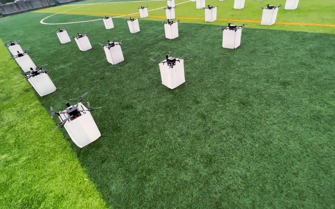 孔明灯无人机表演,无人机灯光秀_哔哩哔哩_bilibili