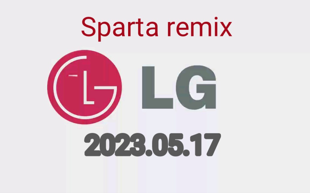 LG logo  Sparta remix哔哩哔哩bilibili