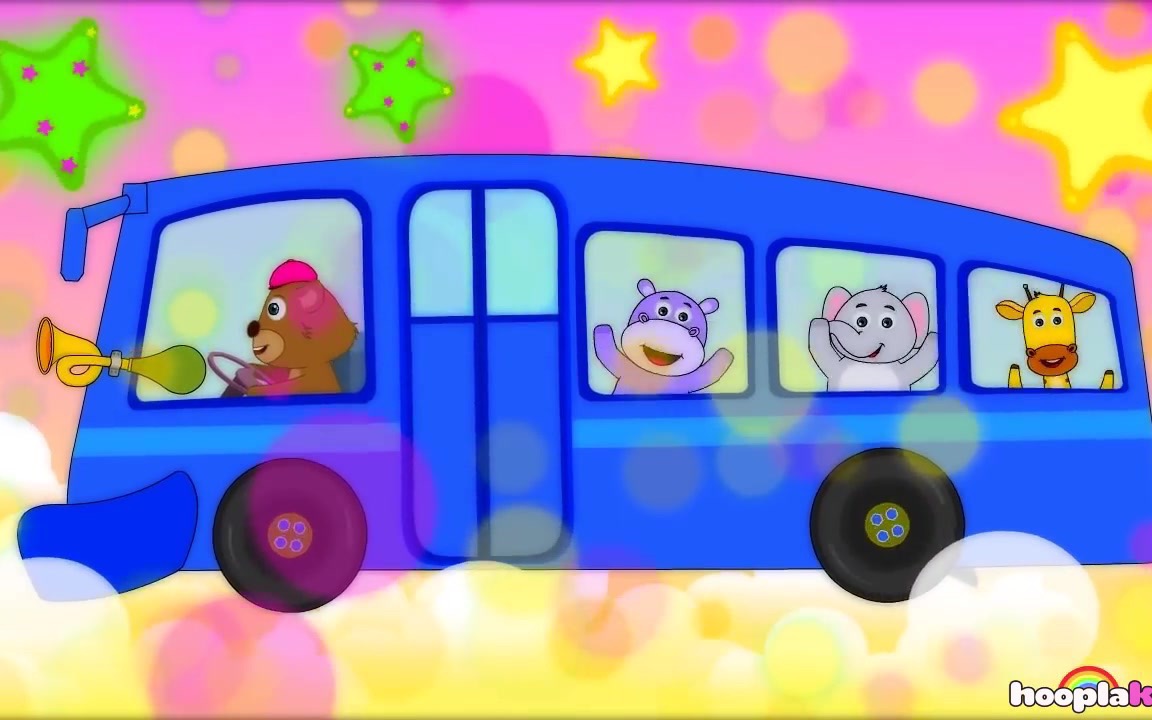 [图]Wheels on The Bus Plus More Nursery Rhymes Collection  52 Minutes Compilation by