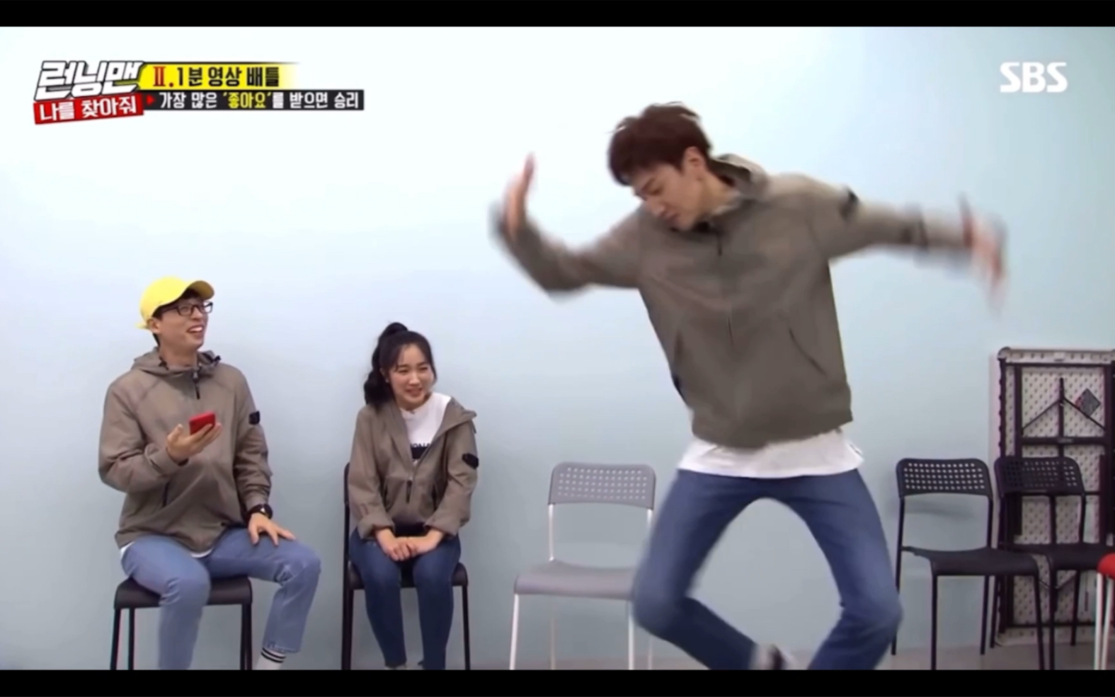 runningman来看李光洙诠释的笑喷的防弹少年团fire