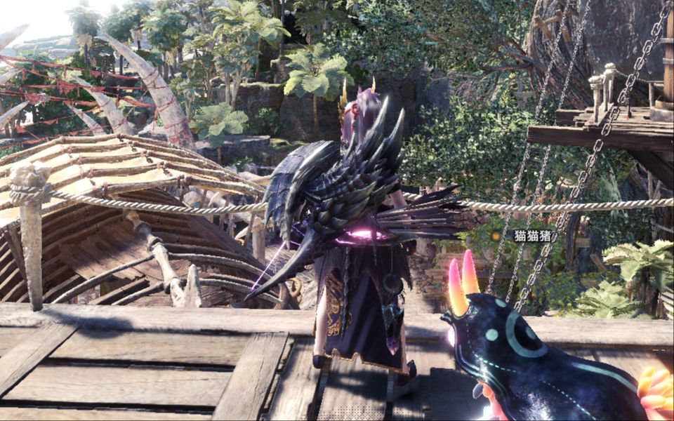 【mhw】超酷的黑龙套混搭!