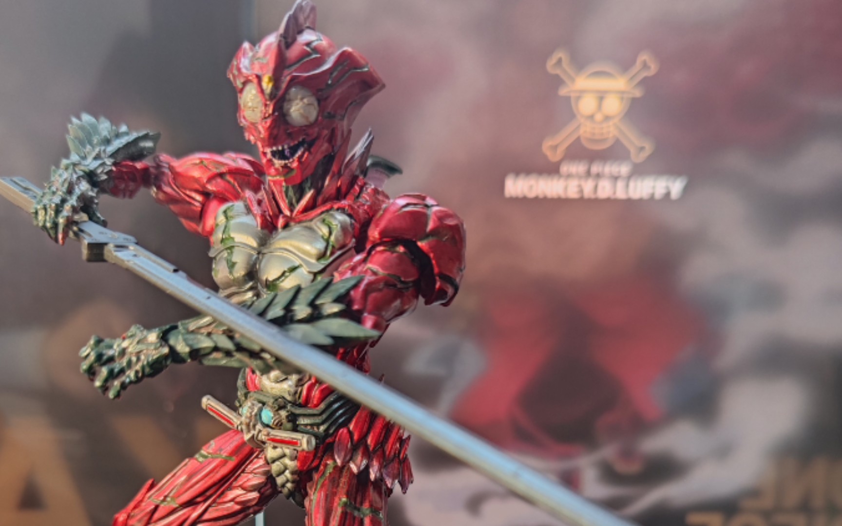 假面骑士sic亚马逊阿尔法,眼盲心不盲,补个武器,挥刀