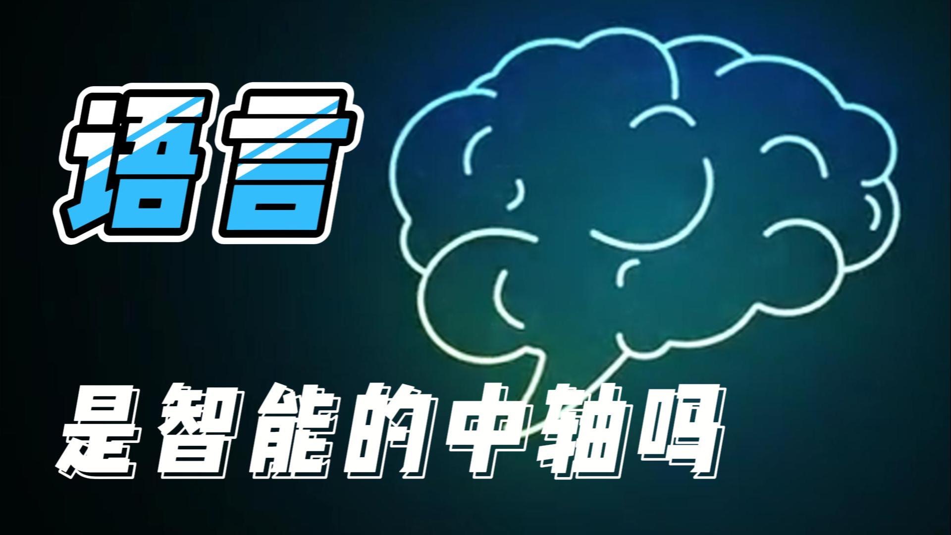 语言是智能的中轴吗?AI分歧期的思考与前瞻哔哩哔哩bilibili