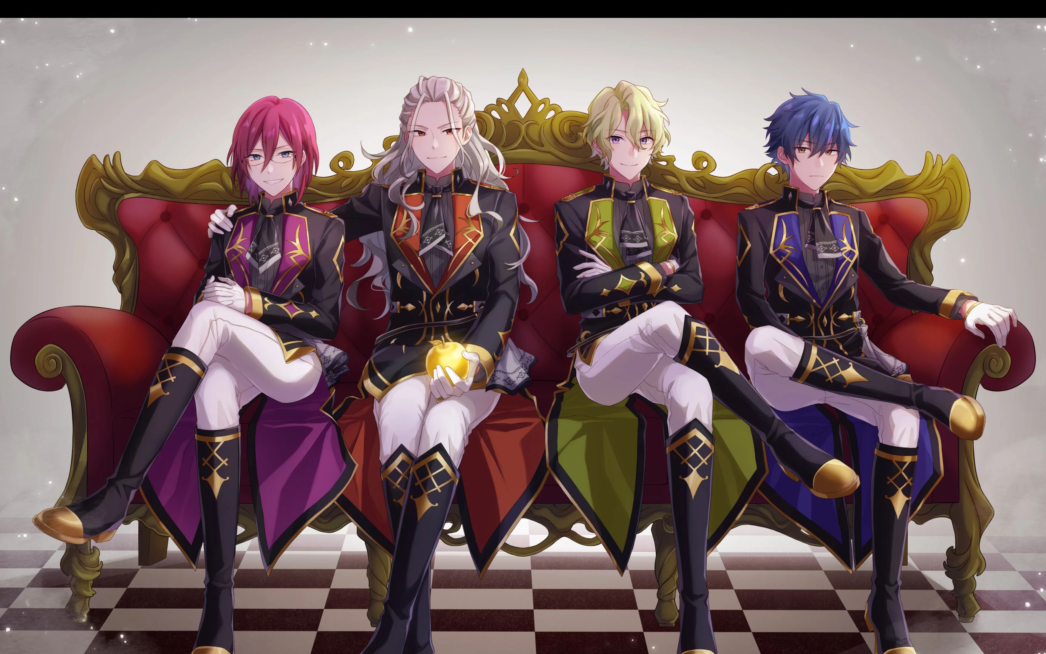 【偶像梦幻祭/混剪】poker face【eden】