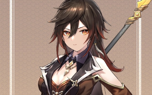 当钟离娘化并学会屁斜枪法