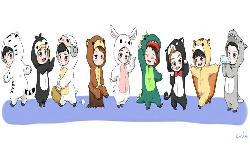 【exo】金茶蛋幼儿园