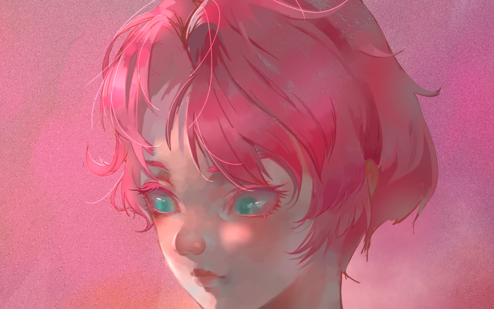 【手机指绘】厚涂练习