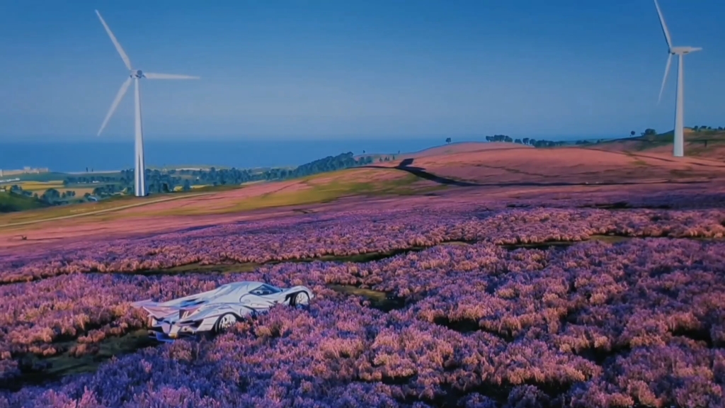 感受地平线四的花海