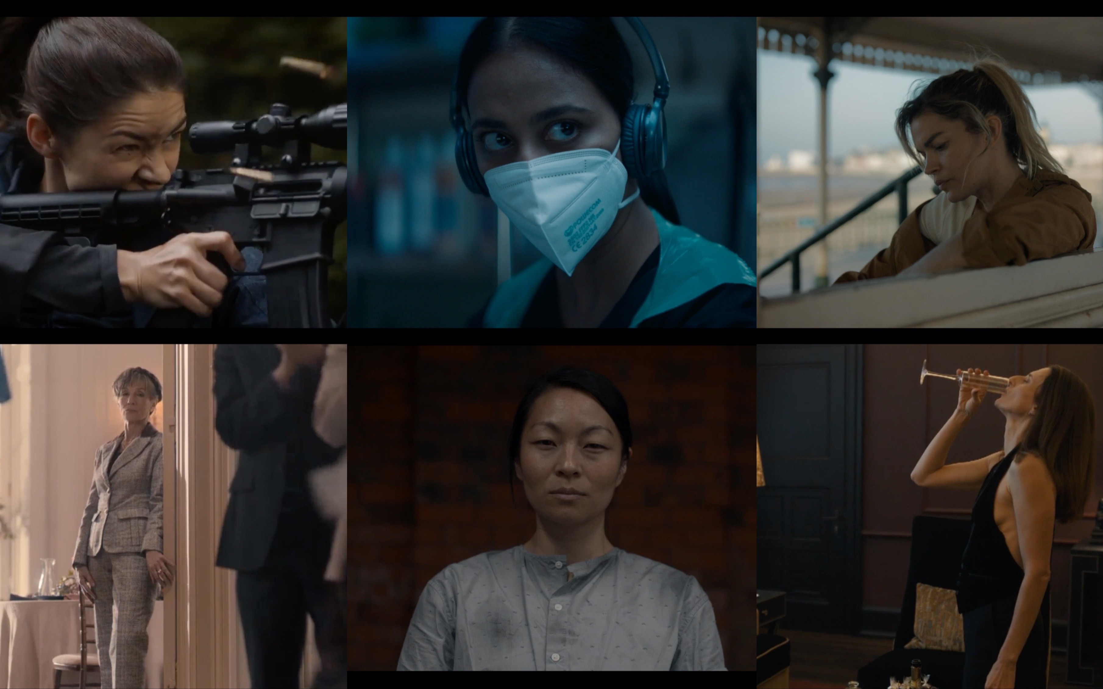 [图]【杀死伊芙/Killing Eve 】女杀手群像混剪 虽然大结局全员BE了，但是十二门徒选人一直可以的