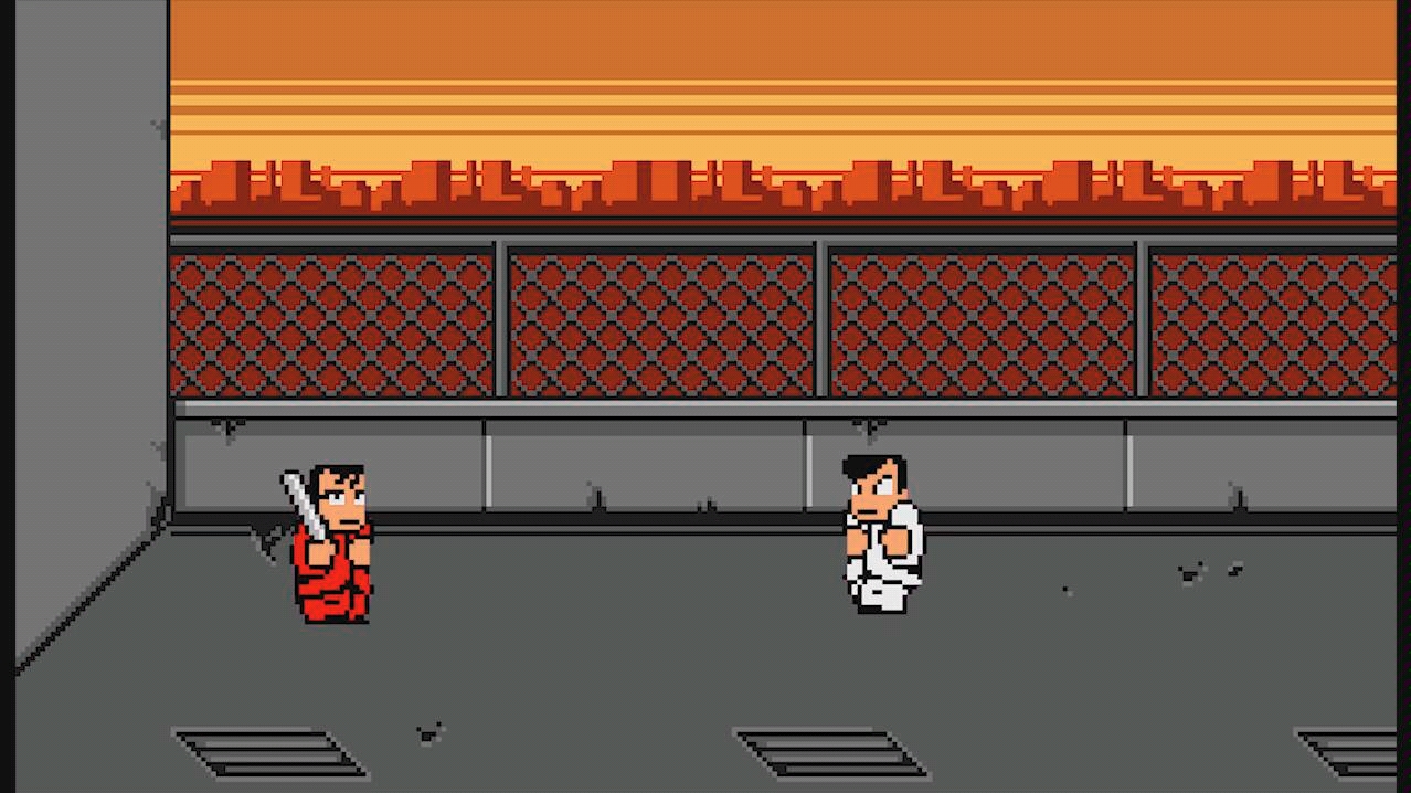 热血物语自制动画 山田vs国夫(未完成版)