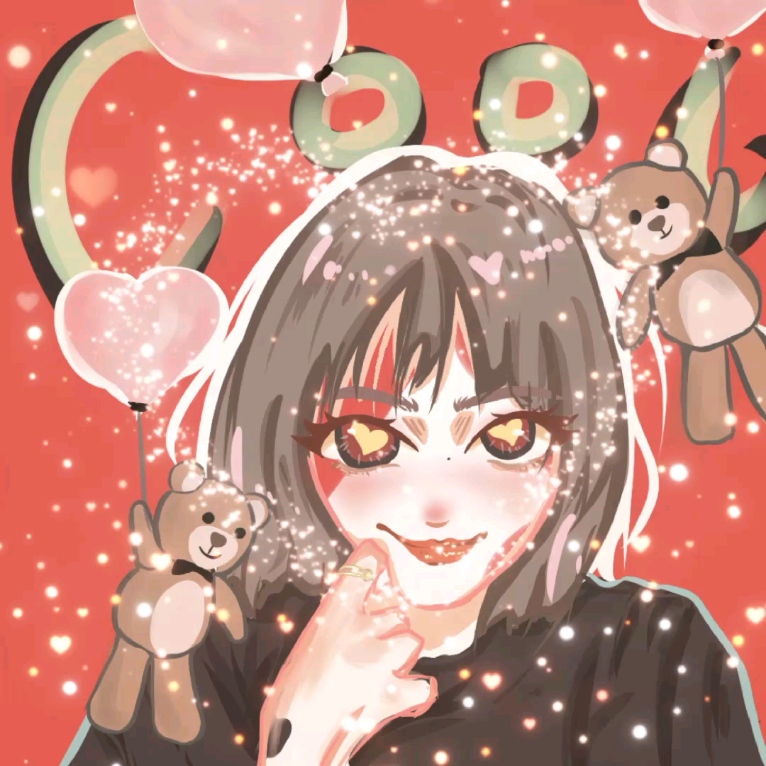 丧尸版卡通可爱小姐姐