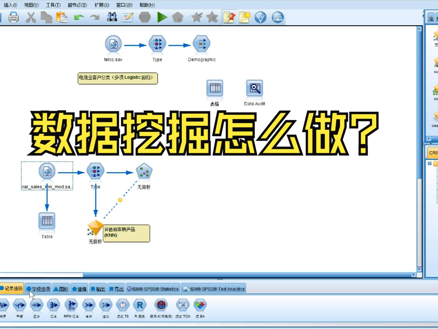 [图]【SPSS Modeler】数据挖掘软件案例分享，一看就懂了！