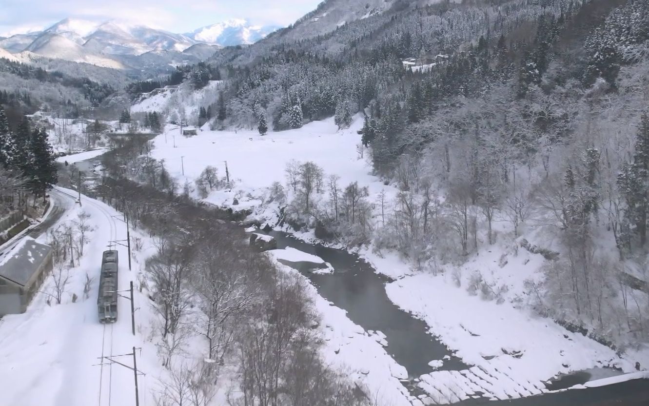 新 鉄道・絶景の旅 2023.02.02 「信州~日本海 いざ北アルプスへ!雪の絶景めぐり」 [日语无字]哔哩哔哩bilibili