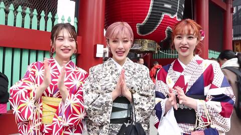 お正月 プチ女子旅in 浅草 哔哩哔哩