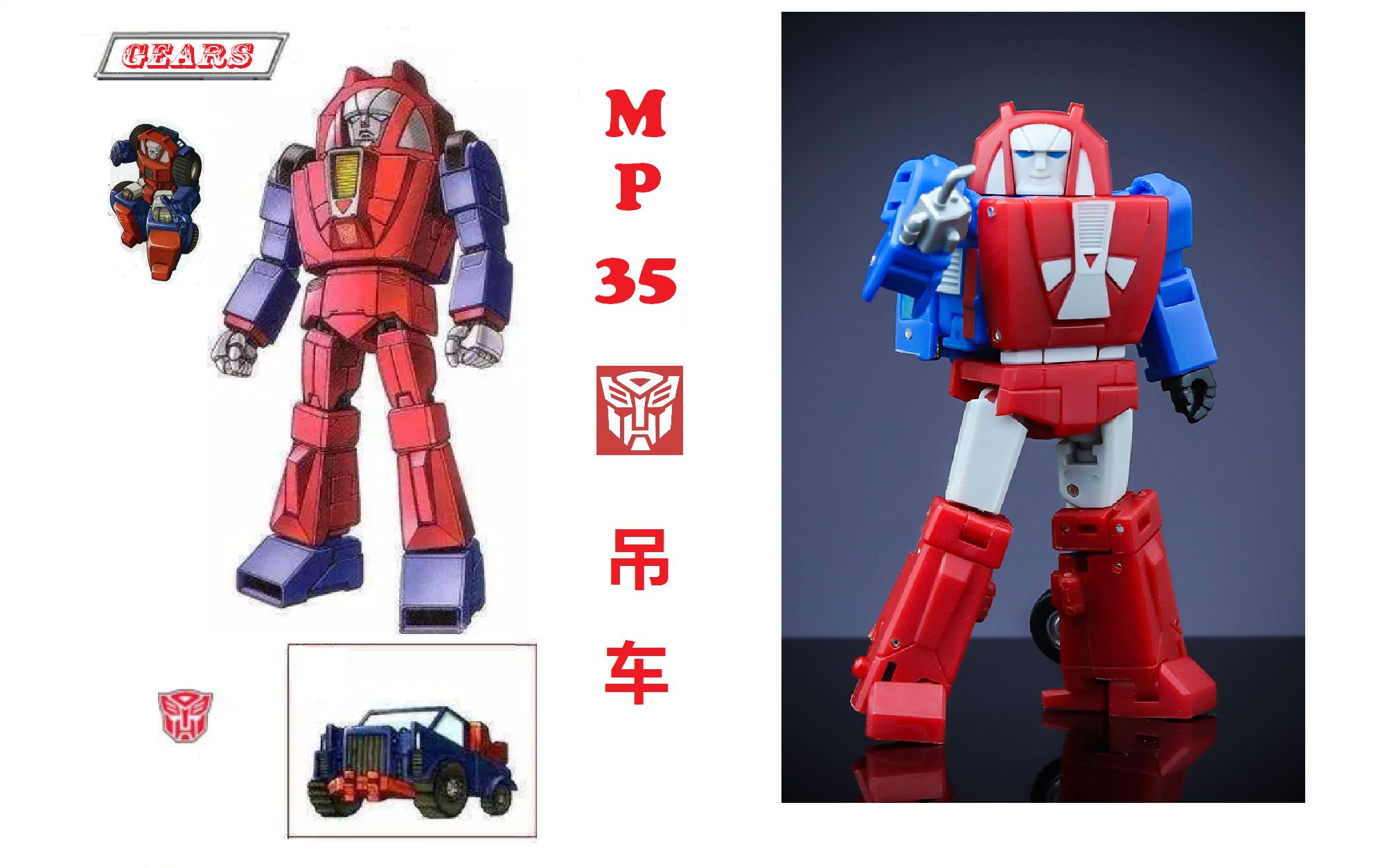 小比例变形金刚一百二十八期-魔方变速箱