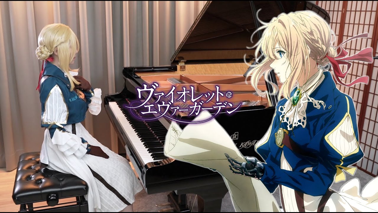 [图][转载]VIOLET EVERGARDEN PIANO MEDLEY『WILL / Sincerely / Michishirube』Ru's Pi