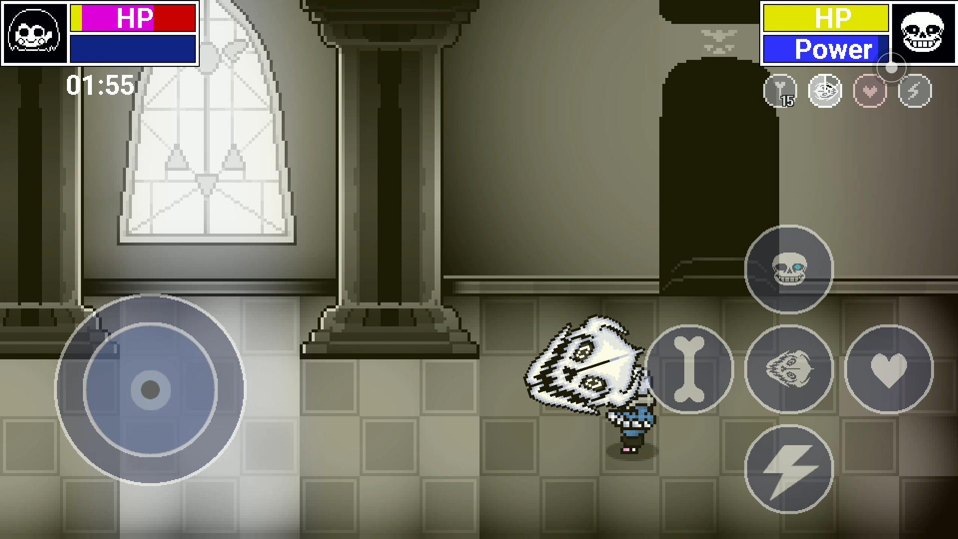 bonetale1.5.2版本简单模式噩梦sans