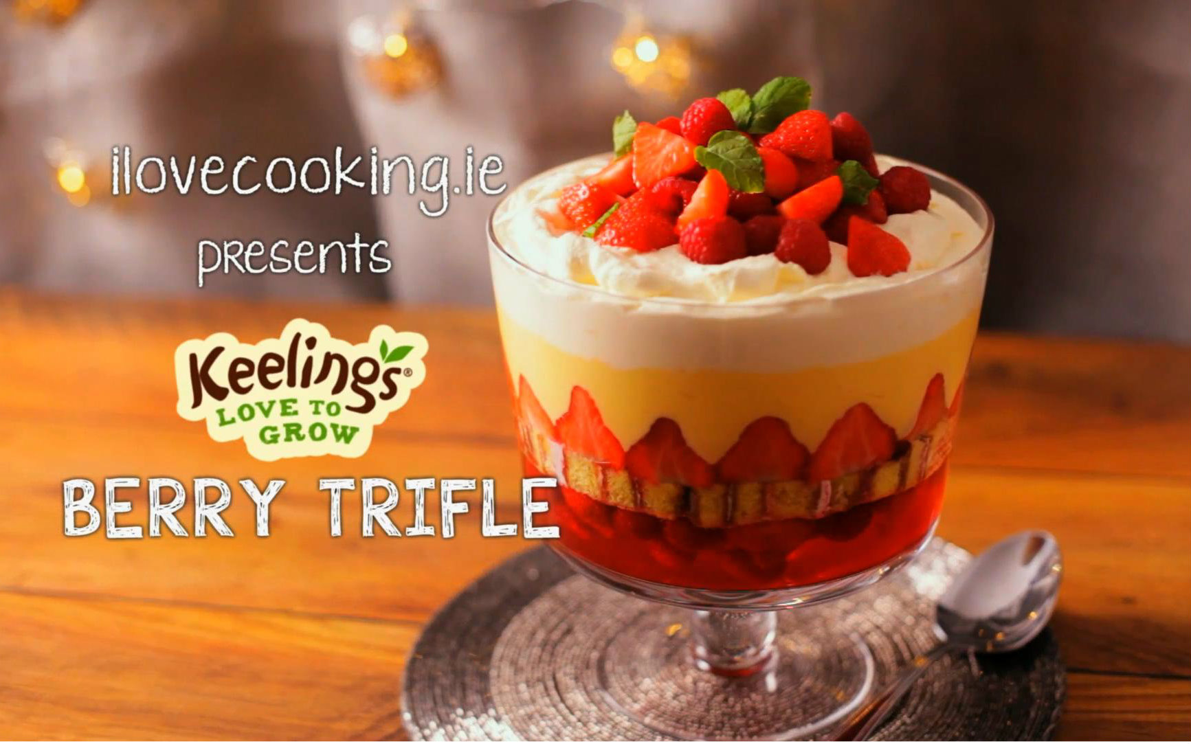 【i love cooking】浆果乳脂松糕