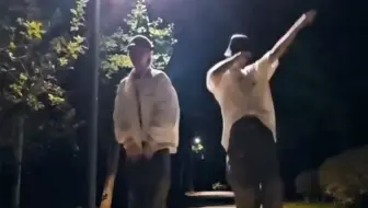 黄仁俊×金泳勋《Baggy Jeans》舞蹈challenge