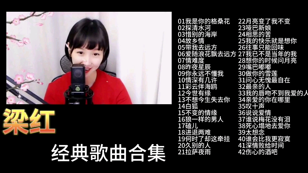 梁红经典歌曲，好听不厌