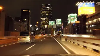 第一视角车载 东京首都高夜景drive 18 5 哔哩哔哩 Bilibili