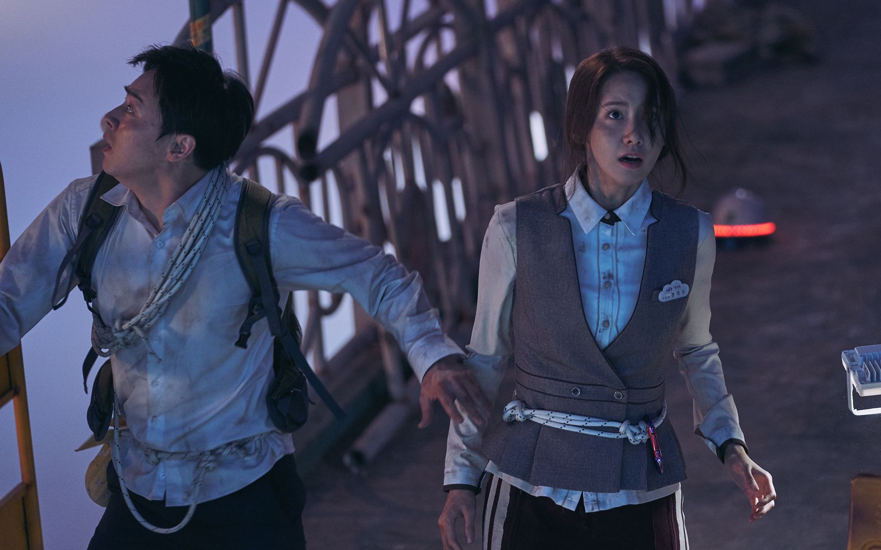 韩国林允儿教你玩攀岩,2019极限逃生"中"