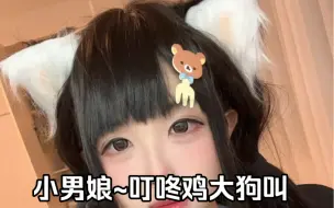 Download Video: 小男娘的叮咚鸡大狗叫