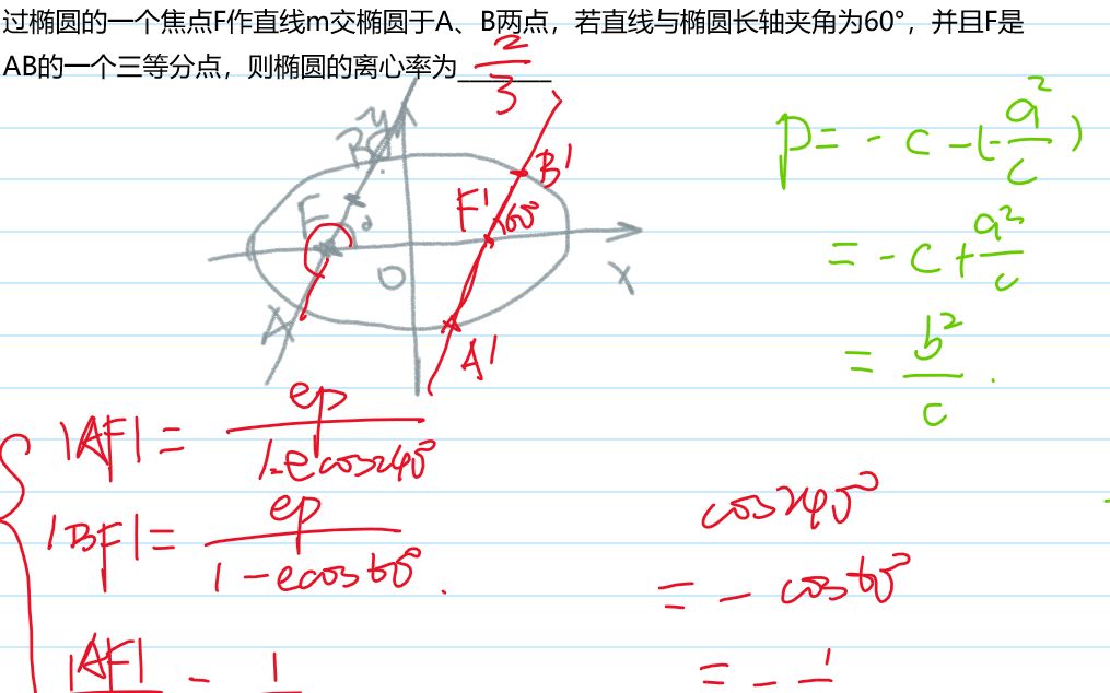 活动作品高中数学椭圆的焦半径