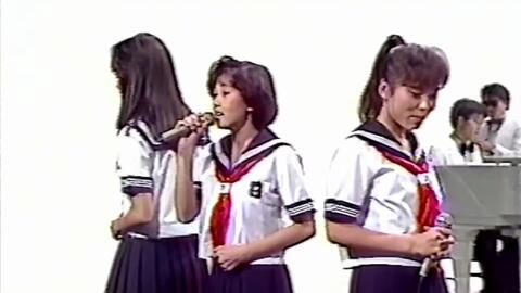 Remember - 風間三姉妹〔浅香唯大西結花中村由真〕（1987年Live）_哔哩