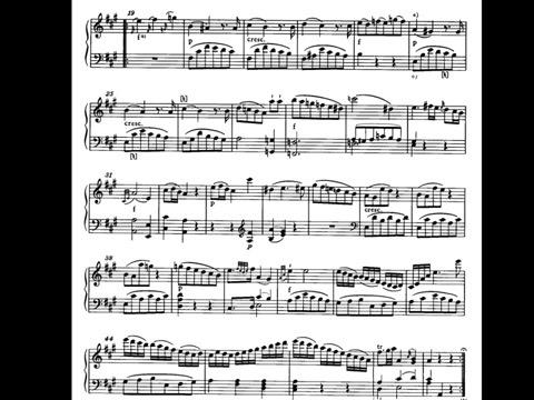 [图]莫扎特第11号钢琴奏鸣曲 K.331 乐谱版