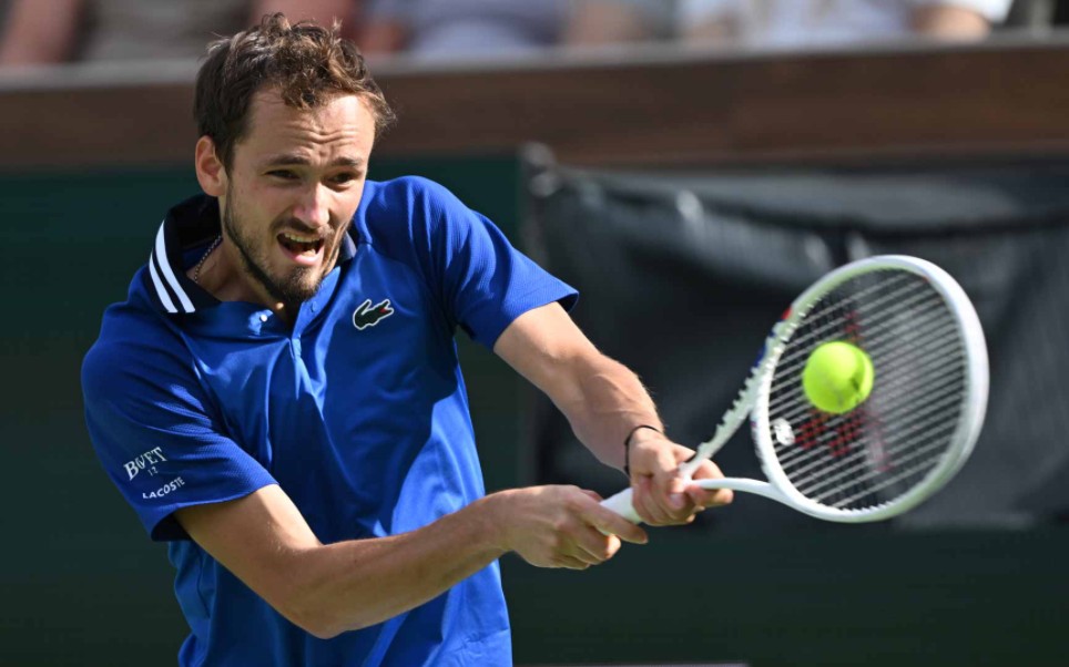 【网球】梅德韦杰夫挺进2024印第安维尔斯1/4决赛