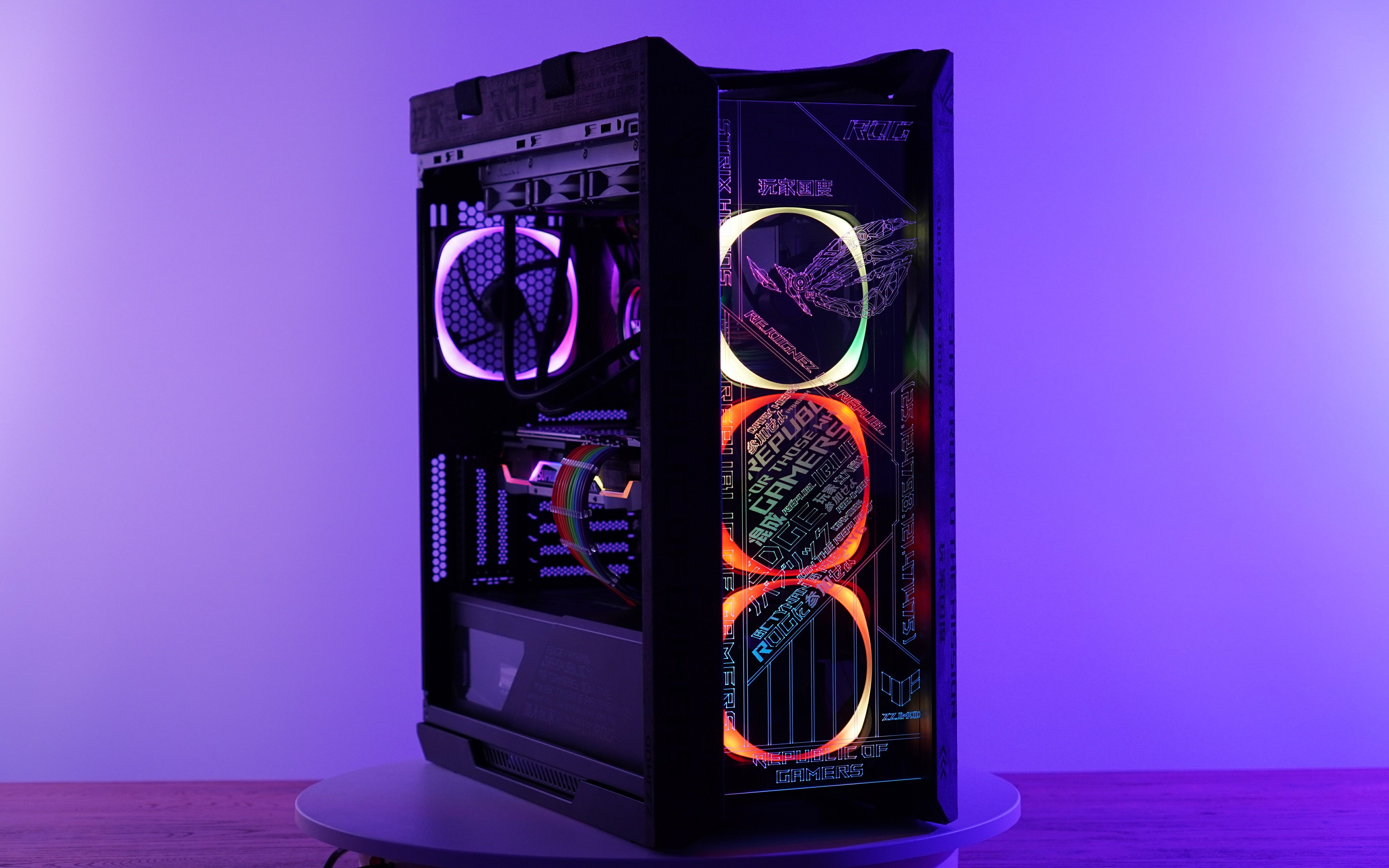 华硕太阳神搭配微星3090超龙,强强联手,赢取白富美