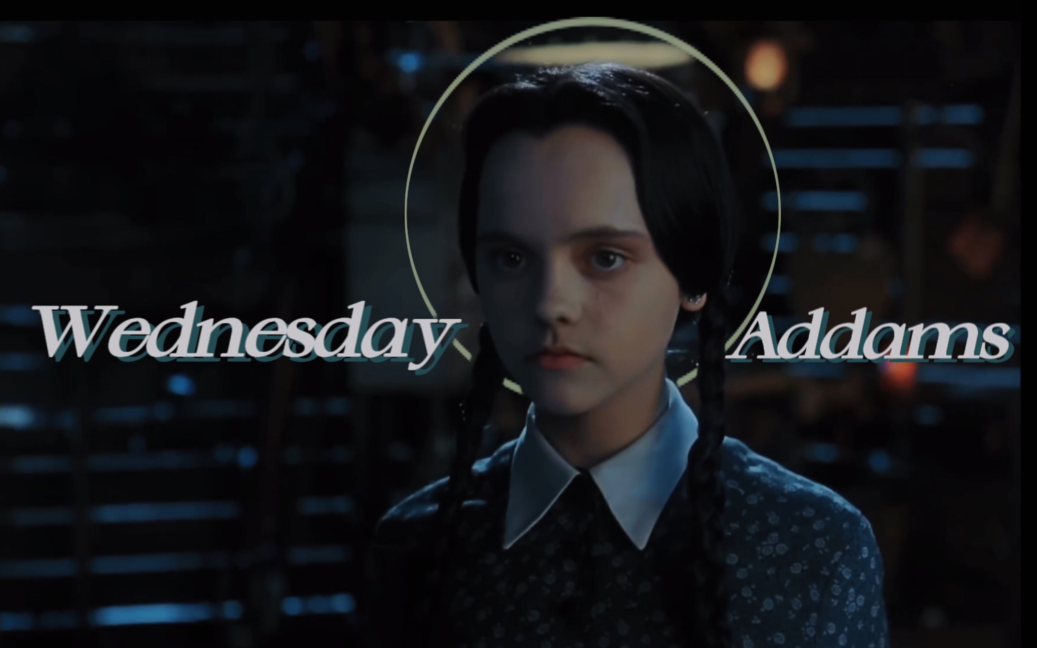 [图]【（歌词+中文重制版）Wednesday/星期三】这才是Wednesday Addams！！