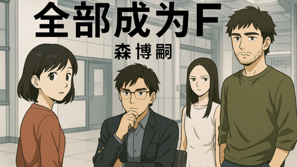 【推理电台11】跨越多年的时空密室，天才少女的生死悲歌———森博嗣《全部成为F》-上木荔枝ovo-上木荔枝ovo-哔哩哔哩视频