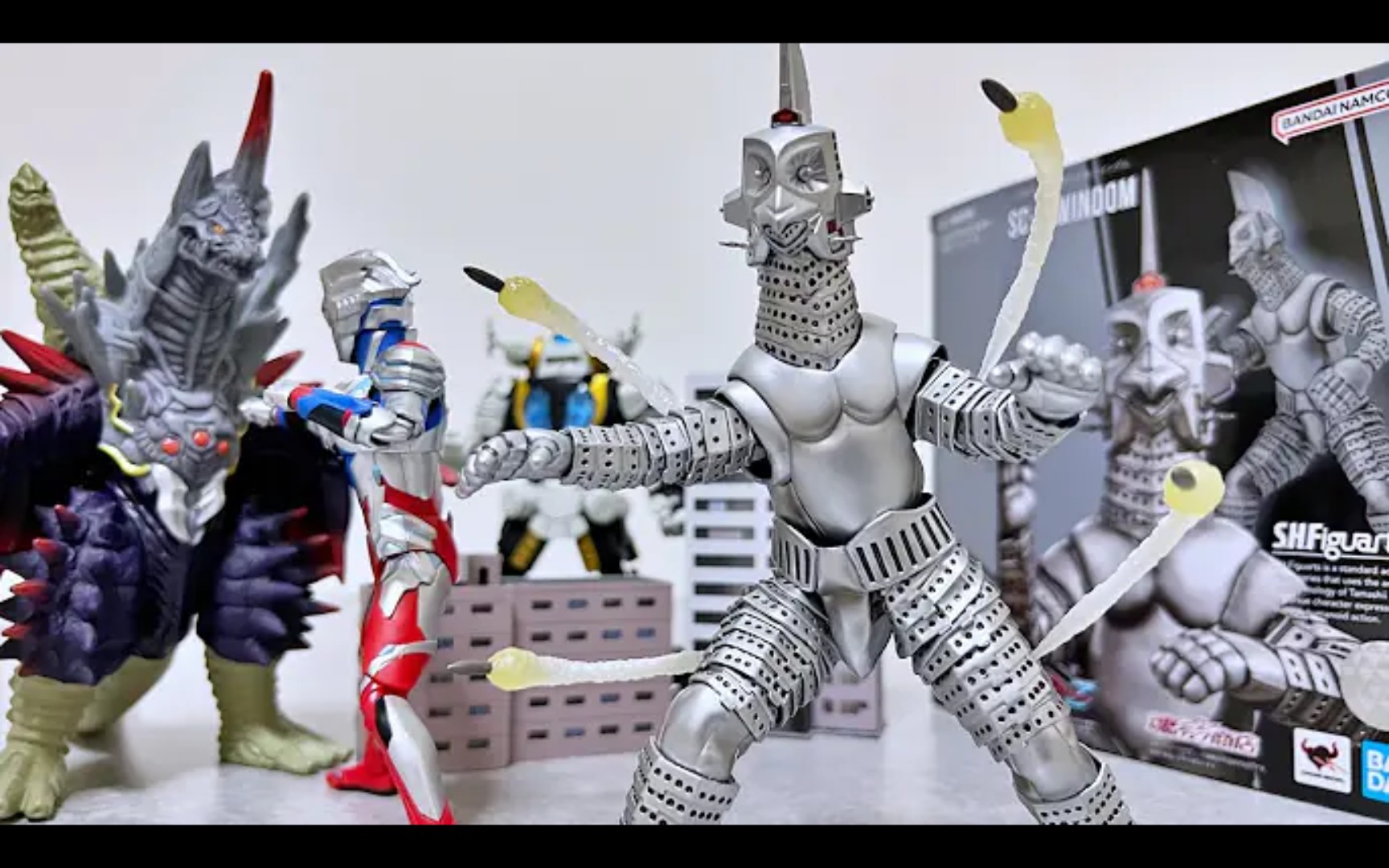 shf特空机2号 乌英达姆和奥特怪兽系列dx 歼灭机甲兽德斯特鲁多斯软胶