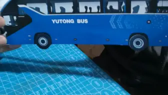 纸模型客车试组