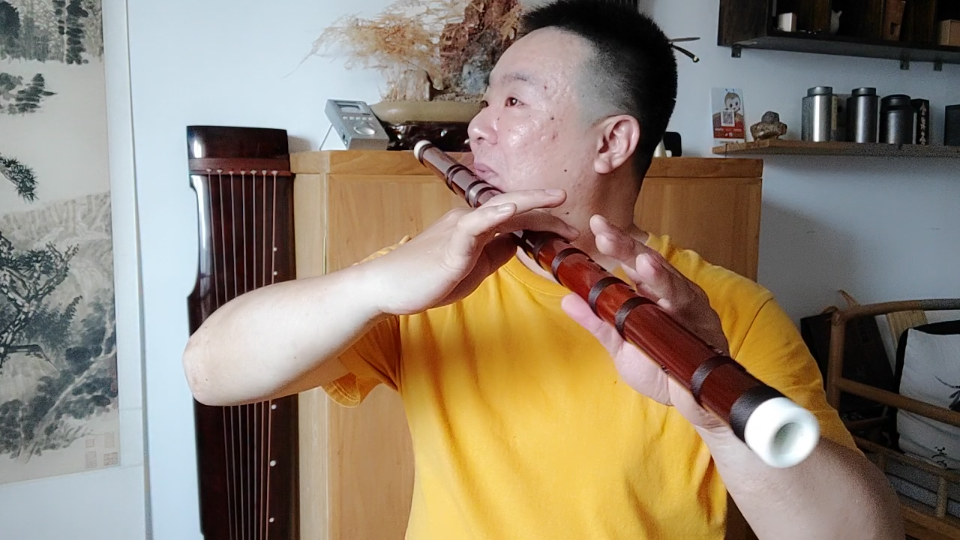 【新笛试音】大a经典曲目-花泣,苏州评弹丽调的黛玉