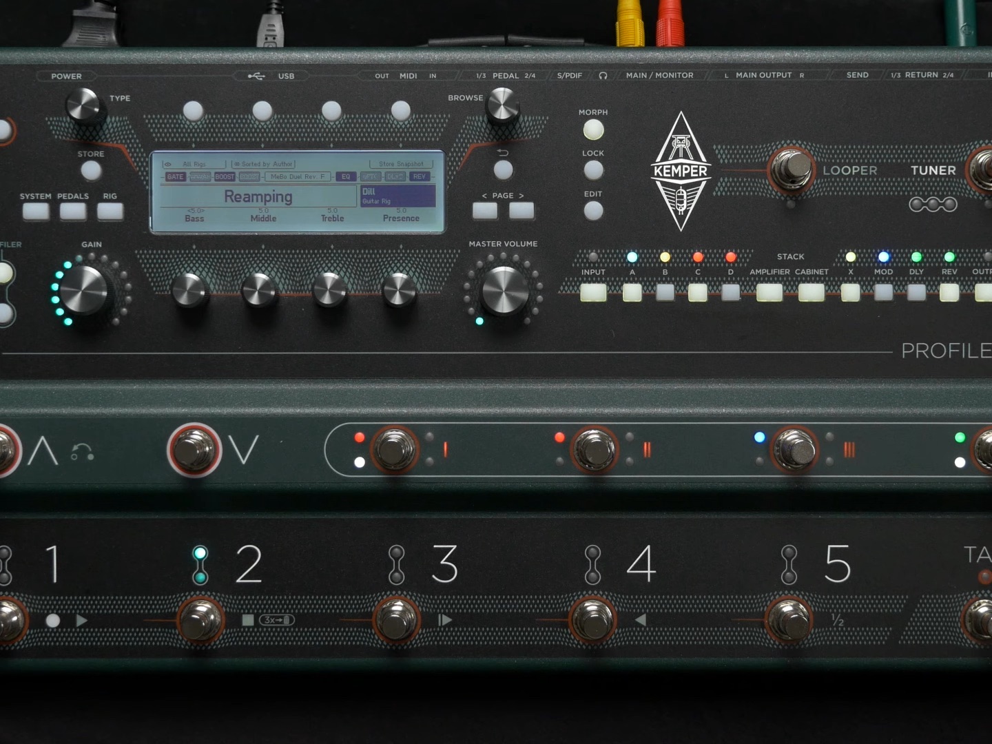 kemper profiler stage - reamping kps如何把干声轨重录成湿声轨