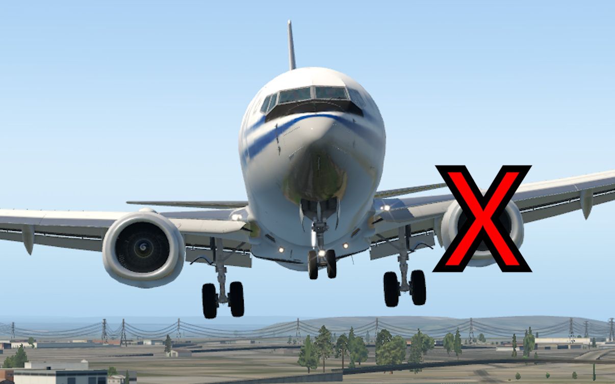 单发失效波音737800xplane11