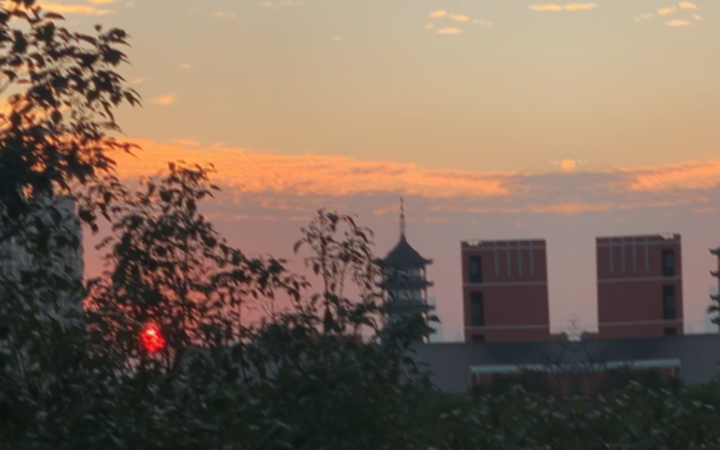 [图]Last sunset of 2021 in Shanghai