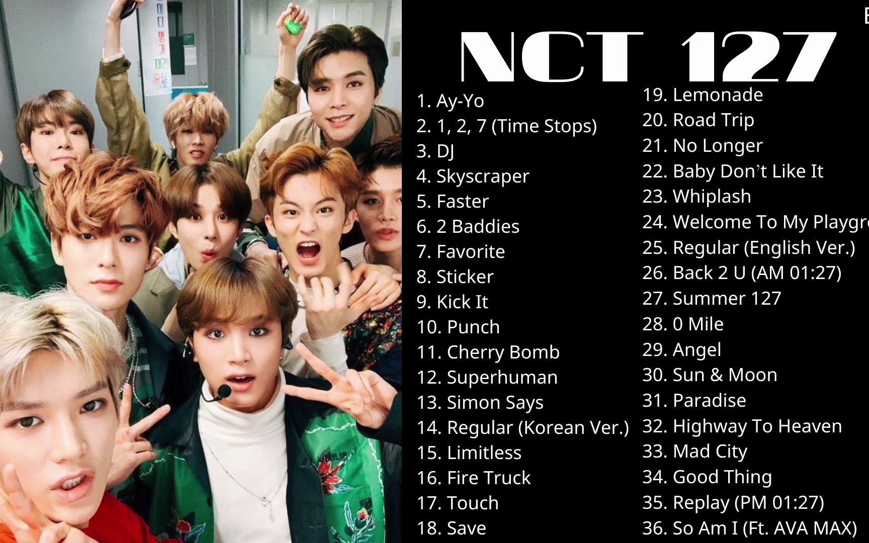 【Playlist】NCT127 Best Songs 2023 更新至AyYo哔哩哔哩bilibili