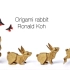 【YouTube搬运】【折纸Origami】兔子/Rabbit