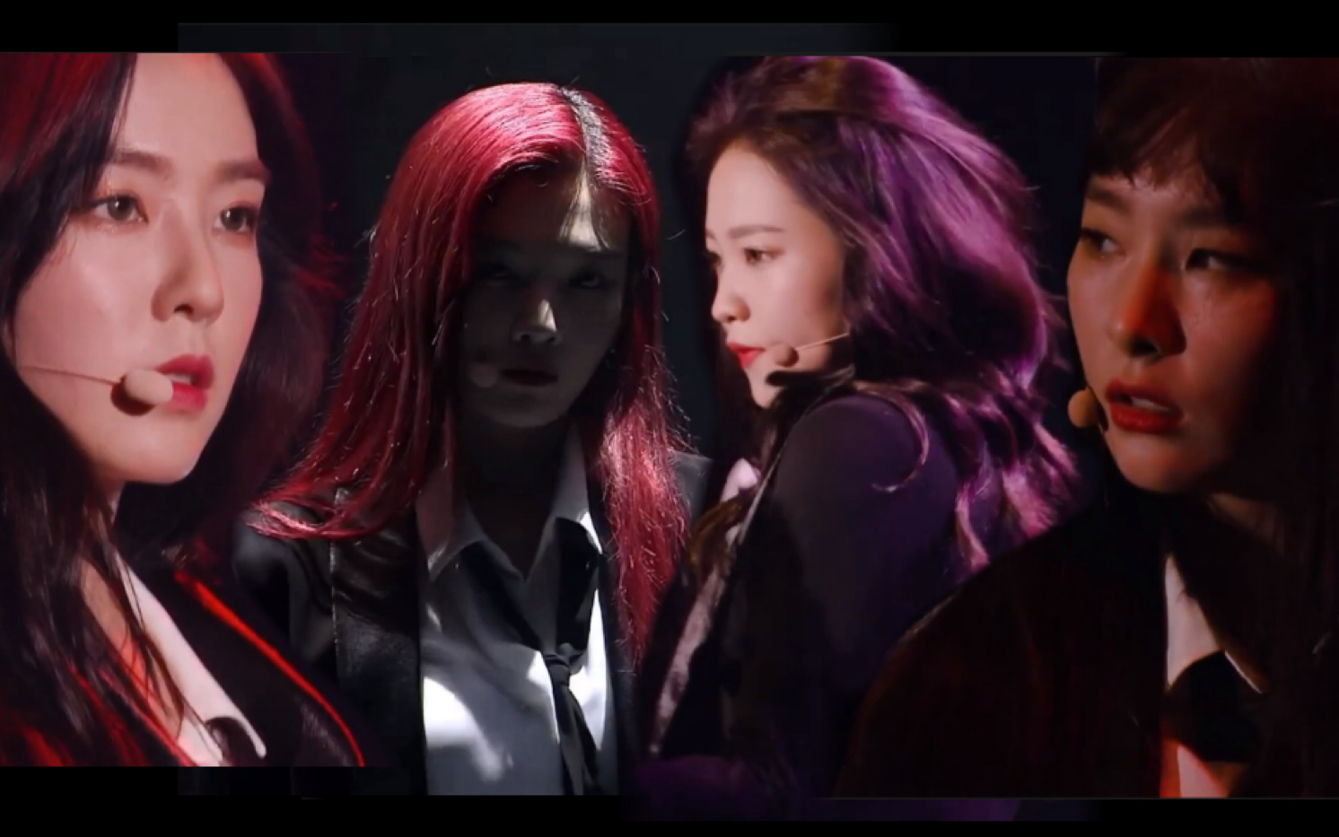 redvelvet演唱会benatural的solo舞蹈舞台混剪redroom