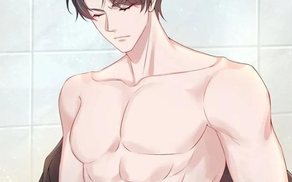 哇!追番的型男画风动画卡通人物肌肉画的很棒性感男人男生