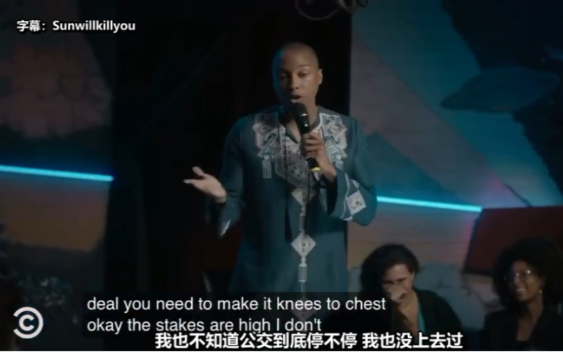 [图]【中英字幕】单口喜剧 Joah Johnson 怎么向盲人证明自己是黑人！stand up comedy